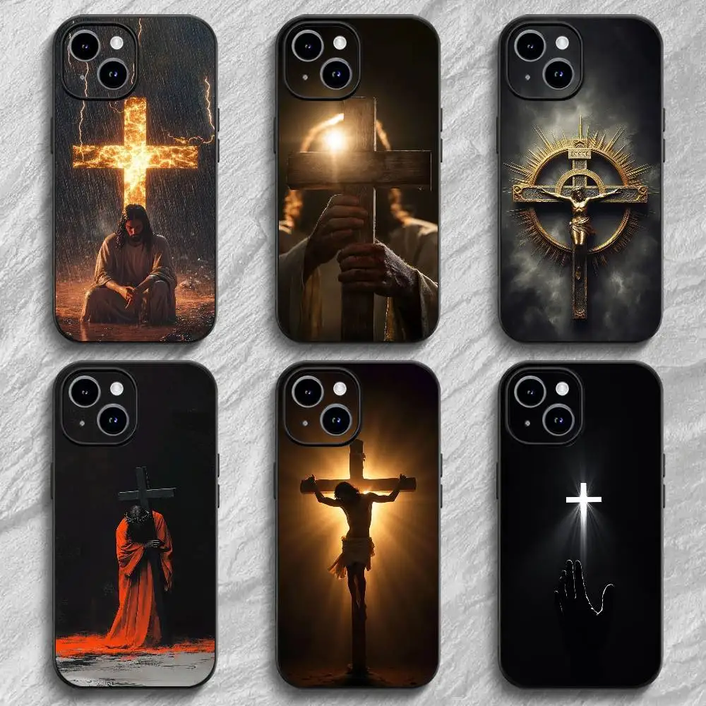 Phone Cases Jesus - حافظة لهاتف آيفون 17 16 15