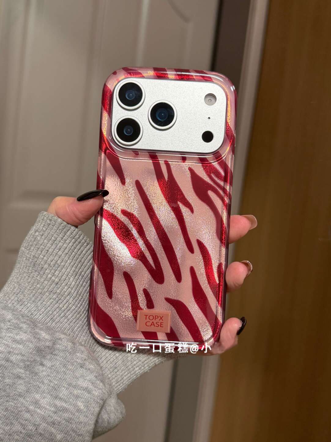 Phone Cases Zebra - جراب هاتف بنمط حمار وحشي وردي