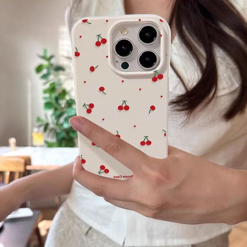 Phone Cases Cherry - لطيف الكرتون الكرز Lichee نمط قضية