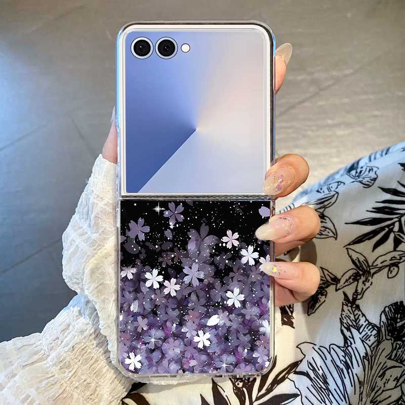 Phone Cases Z Fold 4 - غطاء هاتف صلب قابل للطي بتصميم
