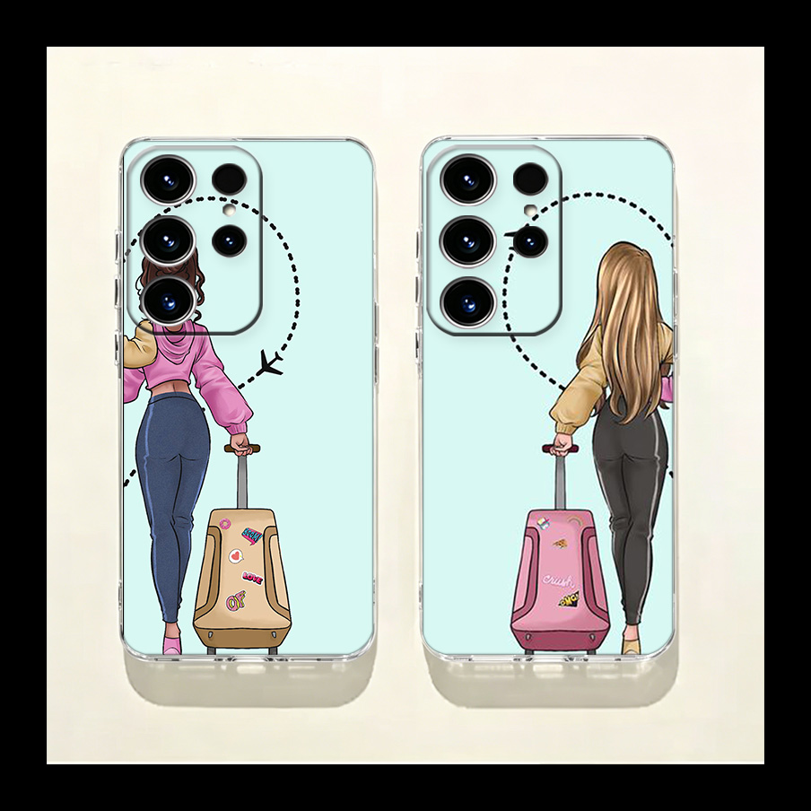 Phone Cases Vogue - غطاء هاتف أنيق للسفر لسامسونج جالاكسي