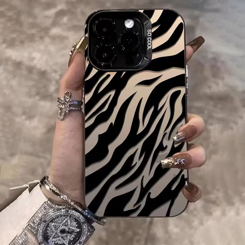 Phone Cases Zebra - غطاء هاتف مقاوم للصدمات بتصميم النمط