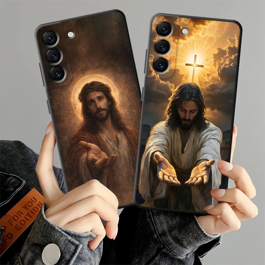 Phone Cases Jesus - غطاء هاتف فني إبداعي بتصميم يسوع