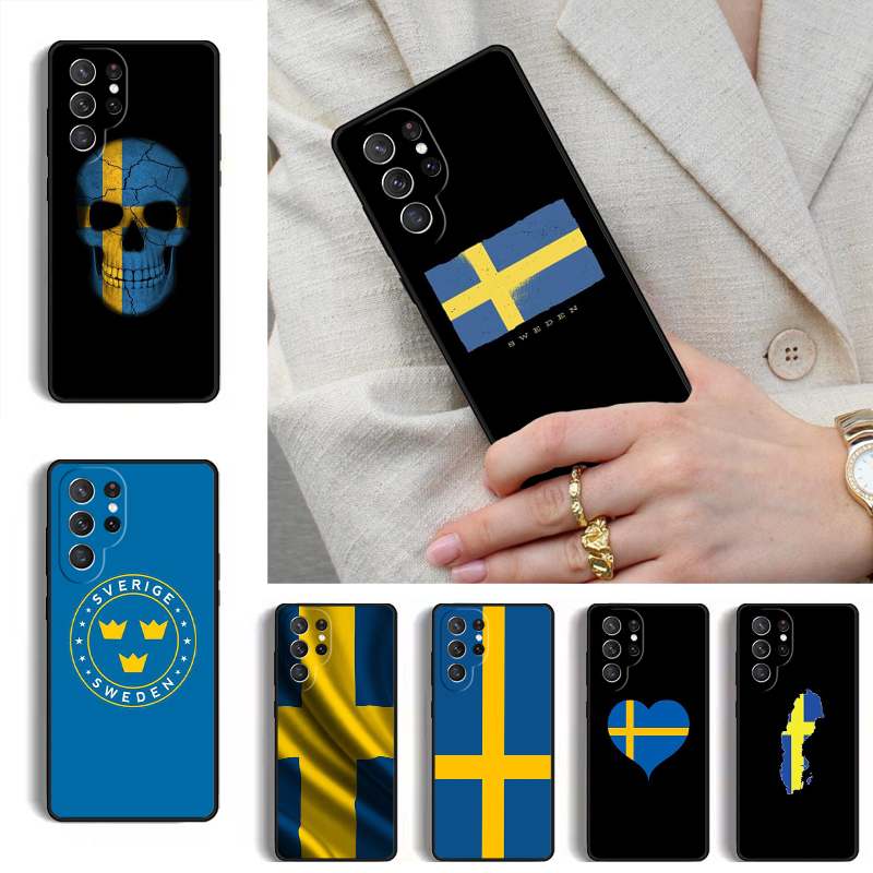 Phone Cases Sweden - غطاء هاتف بتصميم علم السويد لهواتف