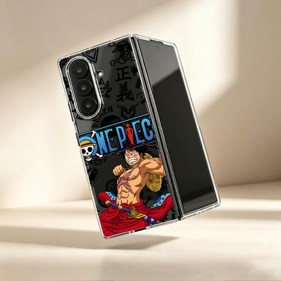 Phone Cases Z Fold 4 - غطاء هاتف شفاف ناعم لسامسونج جالاكسي