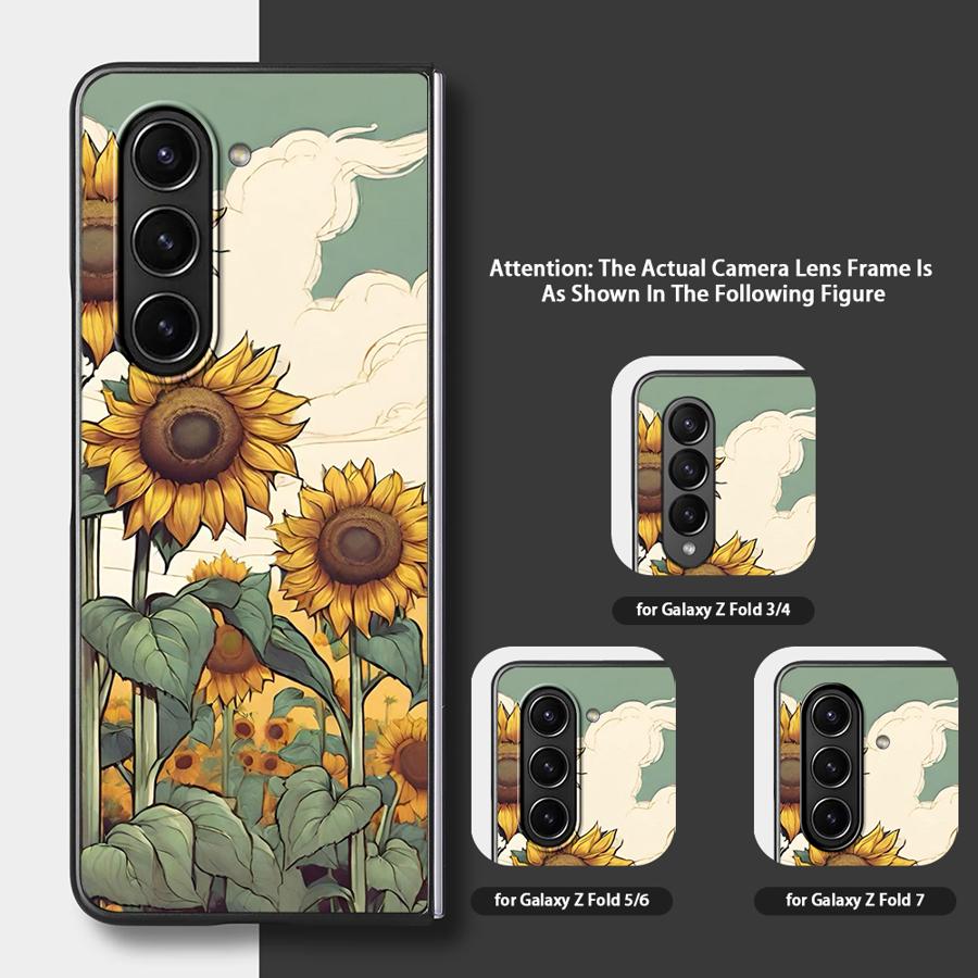 Phone Cases Z Fold 4 - حافظة لهاتف سامسونج جالاكسي ZFold5 ZFold4