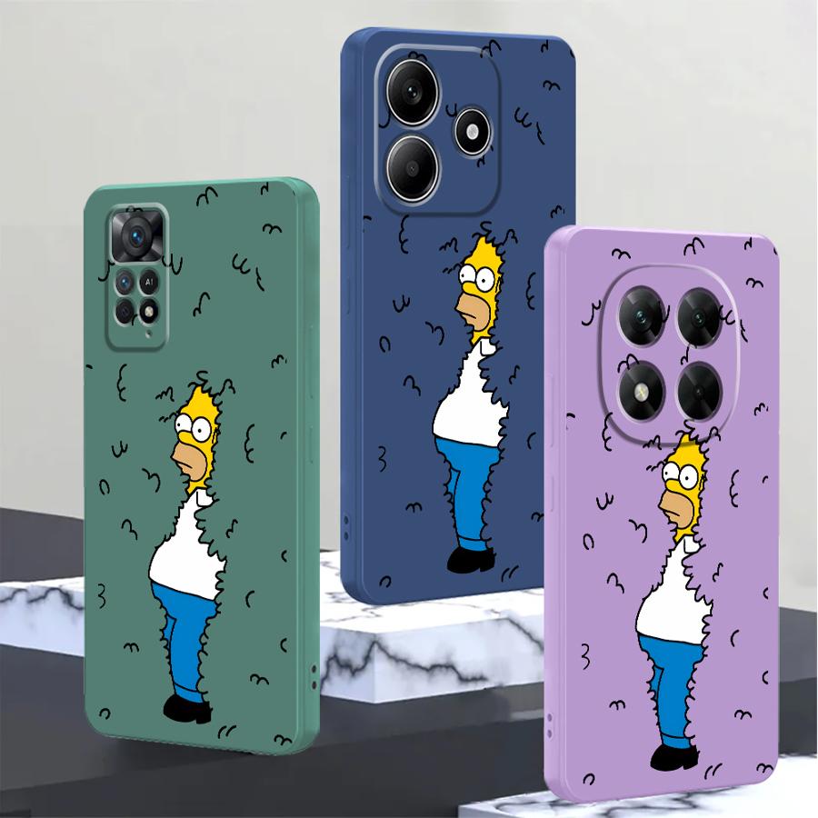 Phone Cases Redmi - غطاء هاتف بتصميم S-Simpsons Cool Bart