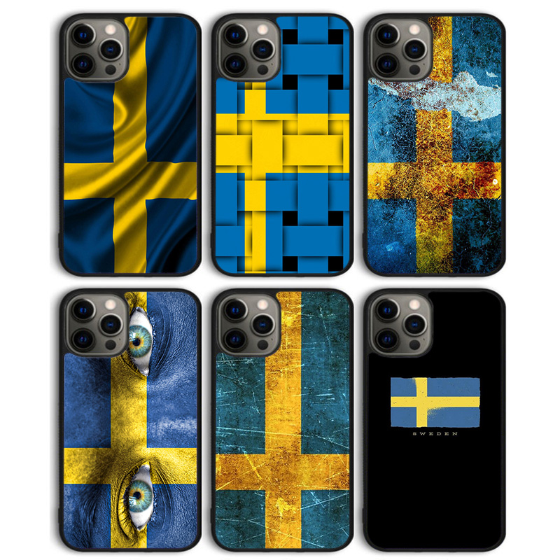 Phone Cases Sweden - السويد العلم جراب هاتف الغطاء الخلفي