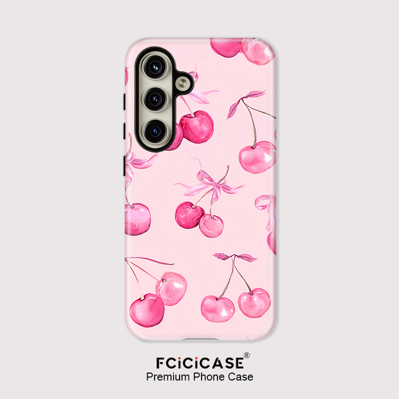 Phone Cases Cherry - Fcicicase الكرز نمط قضية الهاتف لسامسونج