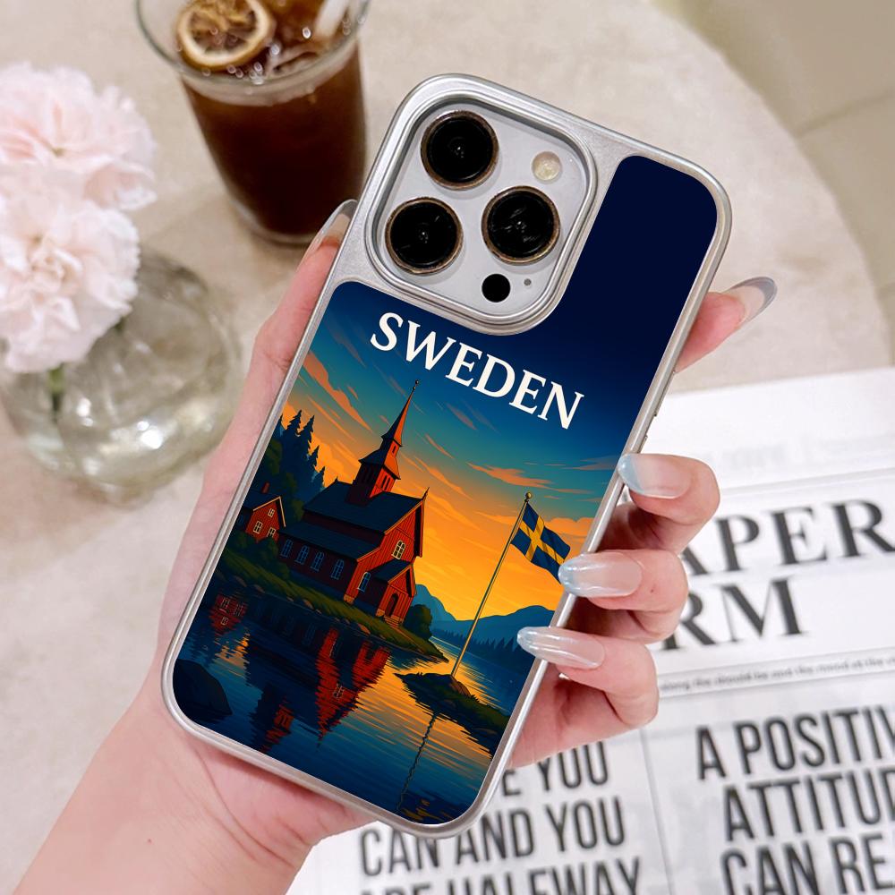 Phone Cases Sweden - غطاء هاتف بتصميم علم السويد لهواتف