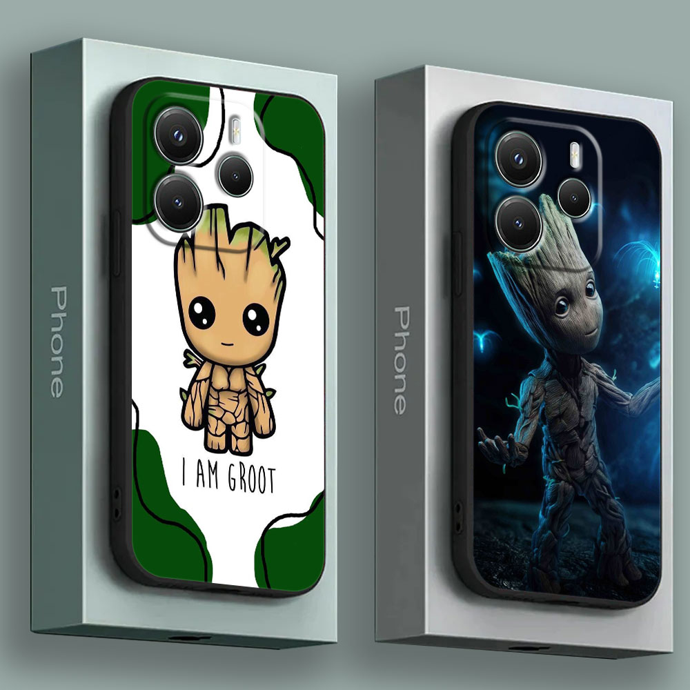 Phone Cases Redmi - غطاء هاتف بيبي جروت مارفل لـ