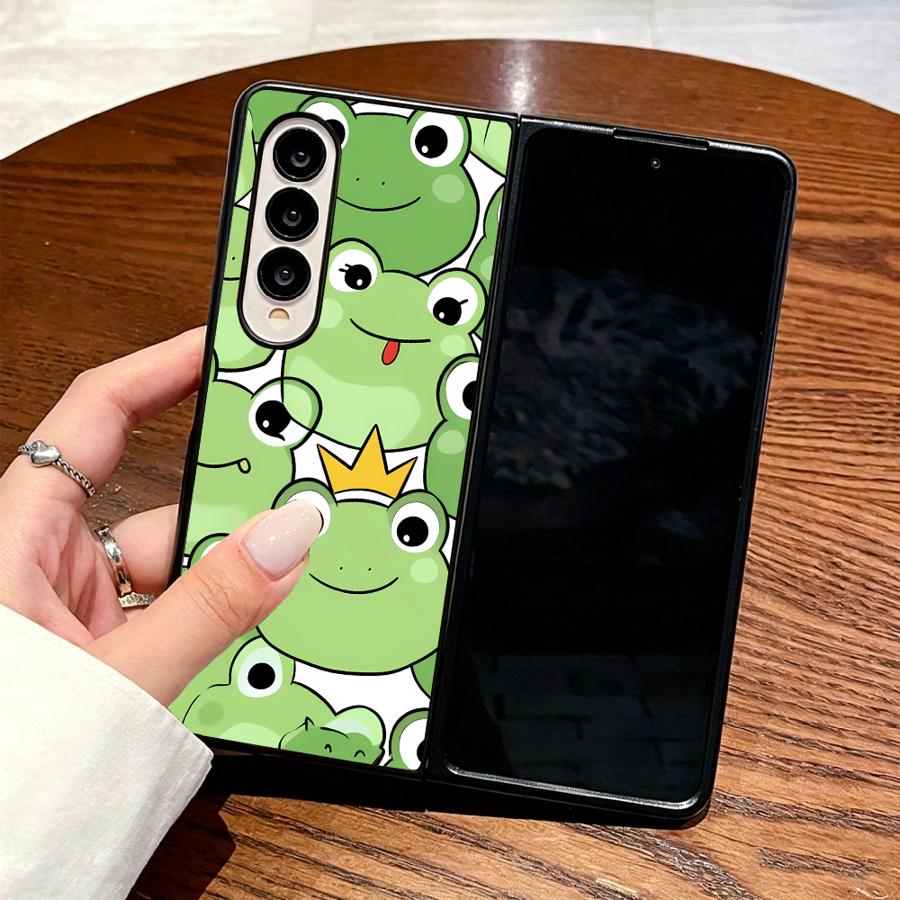 غطاء هاتف بتصميم الضفدع يغطي ا - مراجعة Phone Cases Z Fold 4 وسعره