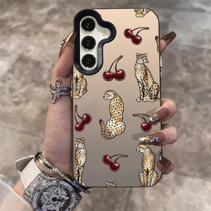 الكرز ليوبارد تصميم الليزر قضي - مراجعة Phone Cases Cherry وسعره