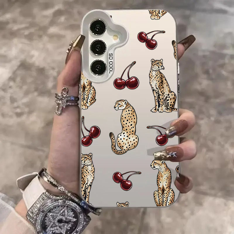 الكرز ليوبارد تصميم الليزر قضي - مراجعة Phone Cases Cherry وسعره