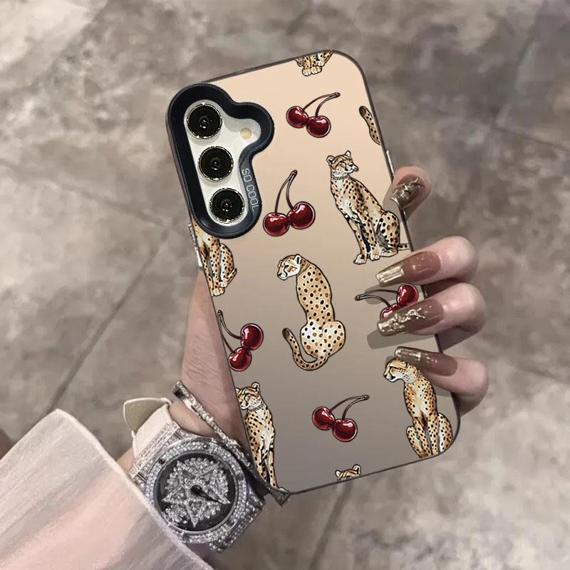 الكرز ليوبارد تصميم الليزر قضي - مراجعة Phone Cases Cherry وسعره