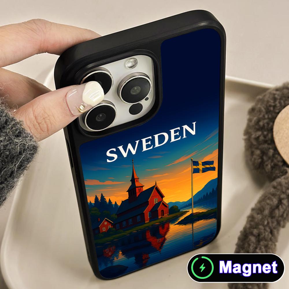 غطاء هاتف بتصميم علم السويد لأ - مراجعة Phone Cases Sweden وسعره