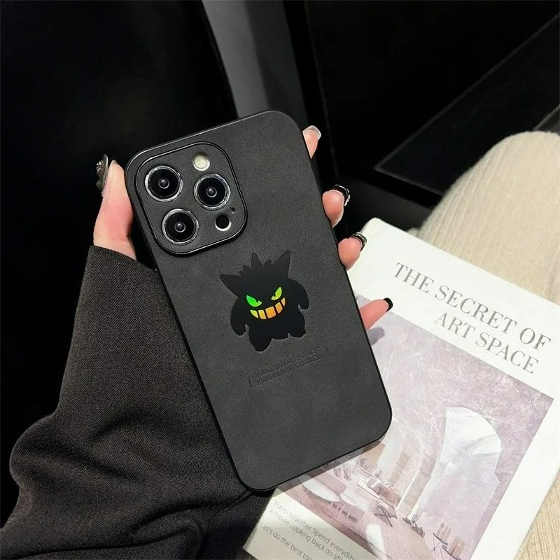 الكرتون أنيمي Gengar الجلود ال - مراجعة Phone Cases Leather وسعره