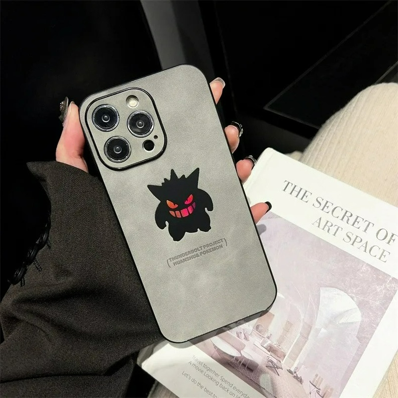 الكرتون أنيمي Gengar الجلود ال - مراجعة Phone Cases Leather وسعره