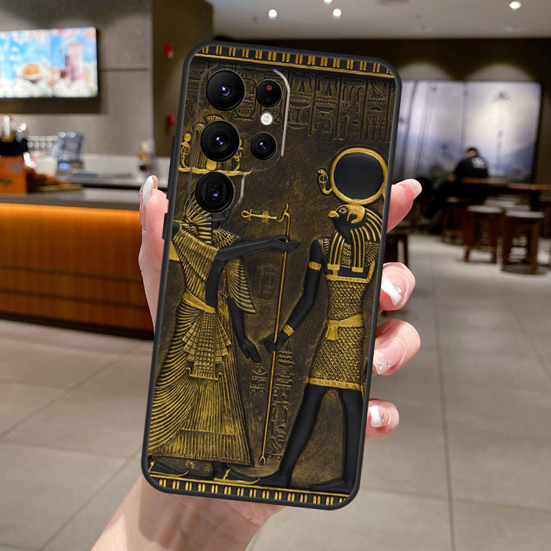جراب هاتف بتصميم جدارية الفراع - مراجعة Phone Cases Egypt وسعره