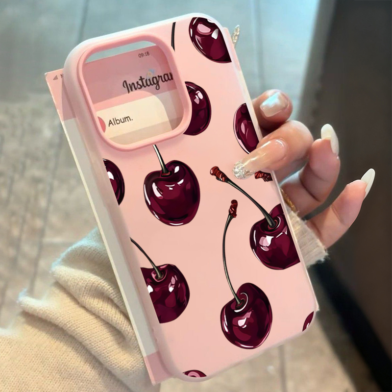 Red Cherry Jelly Phone Case Fo - مراجعة Phone Cases Cherry وسعره