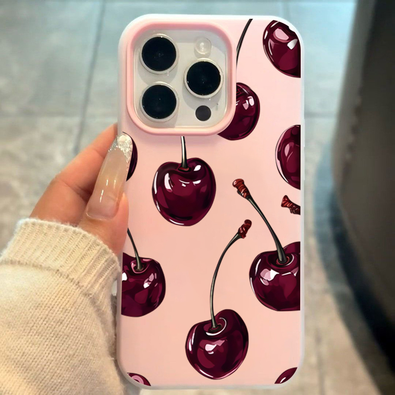 Red Cherry Jelly Phone Case Fo - مراجعة Phone Cases Cherry وسعره