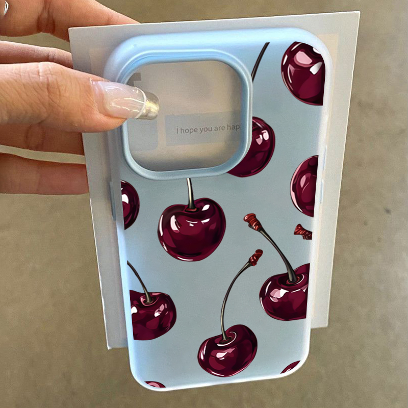 Red Cherry Jelly Phone Case Fo - مراجعة Phone Cases Cherry وسعره