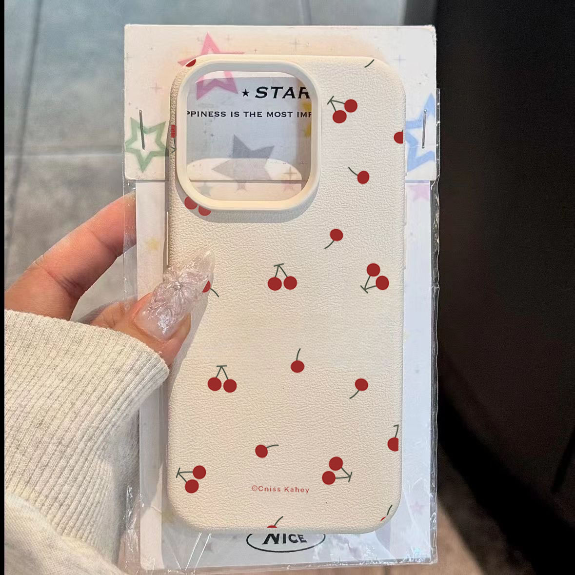 لطيف الكرتون الكرز Lichee نمط  - مراجعة Phone Cases Cherry وسعره
