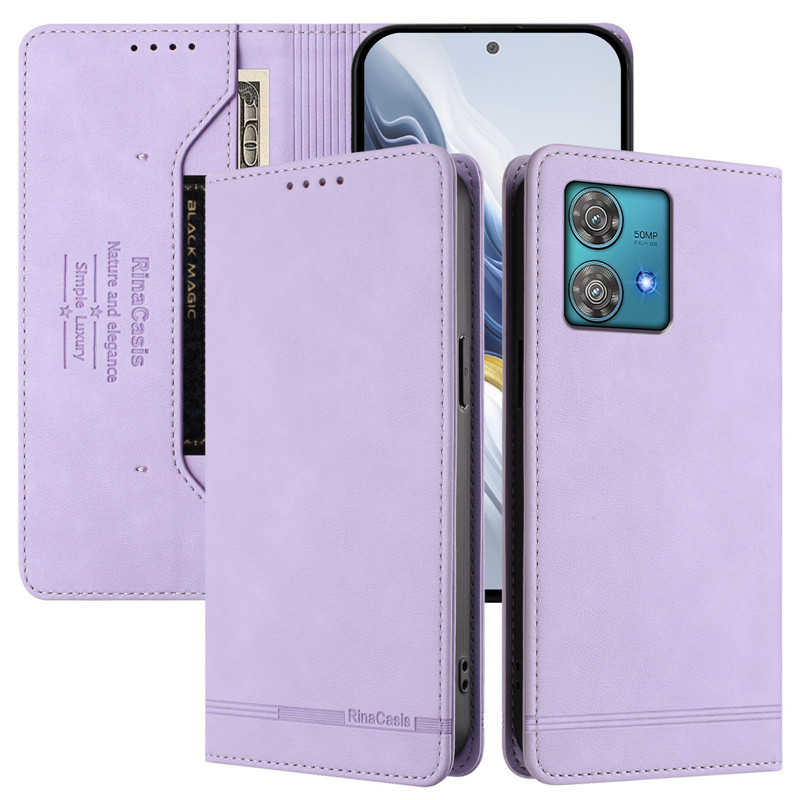 حافظة جلدية ريترو مضادة للسرقة - مراجعة Phone Cases Motorola Edge 2025 وسعره