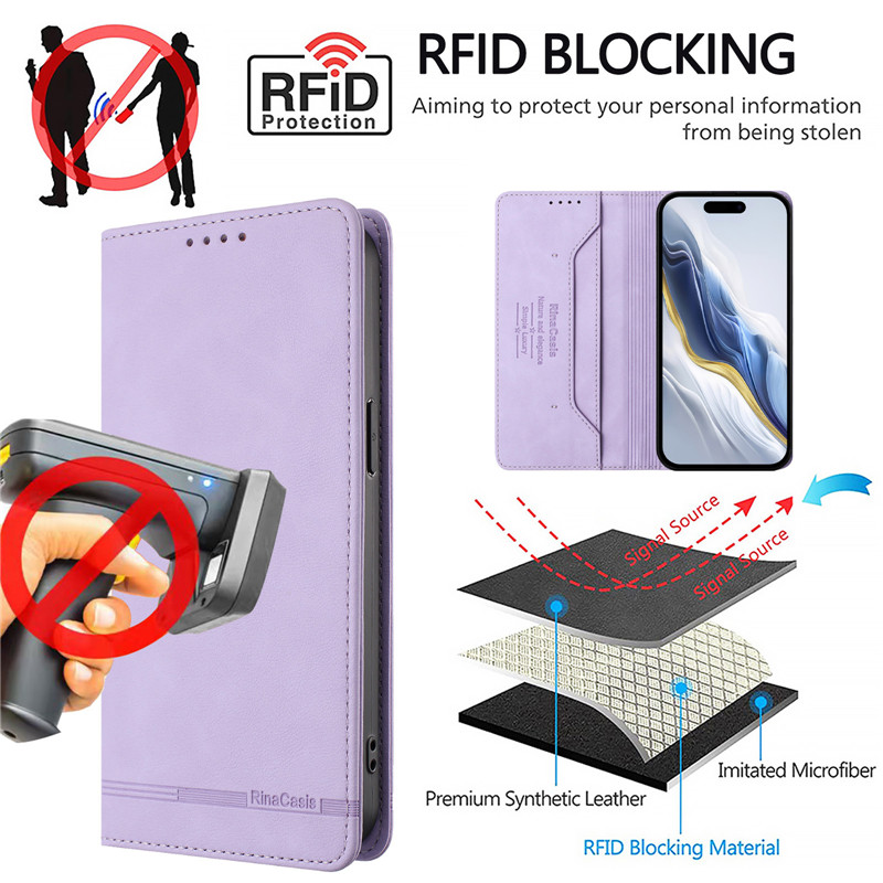 حافظة جلدية ريترو مضادة للسرقة - مراجعة Phone Cases Motorola Edge 2025 وسعره