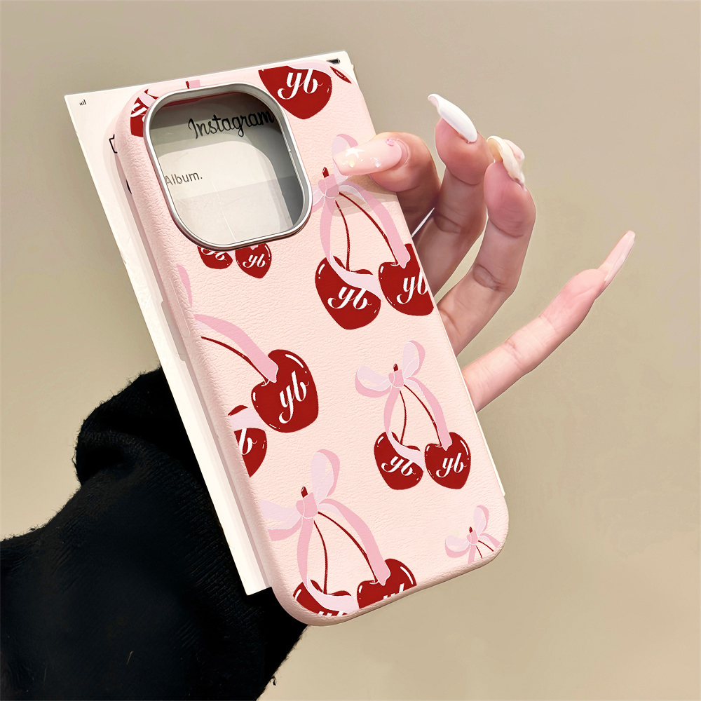 جراب هاتف بتصميم فيونكة الكرز  - مراجعة Phone Cases Cherry وسعره