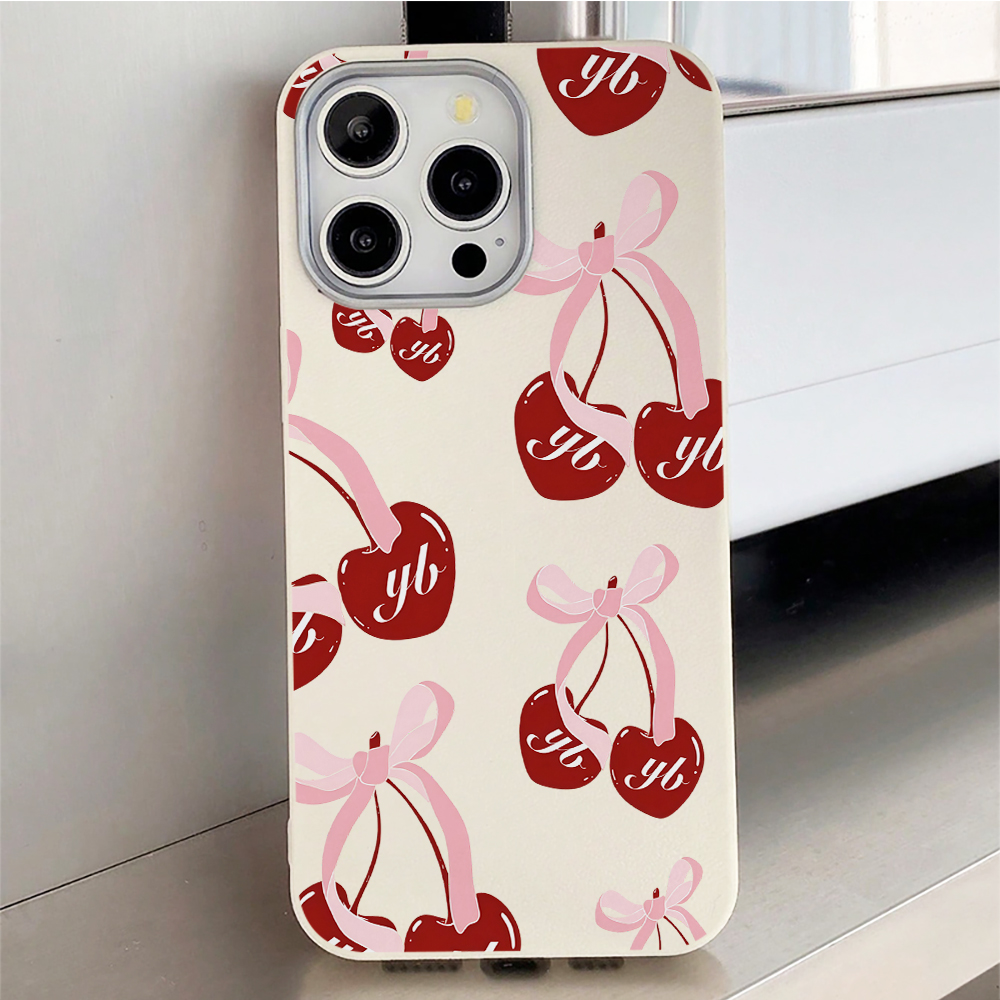 جراب هاتف بتصميم فيونكة الكرز  - مراجعة Phone Cases Cherry وسعره