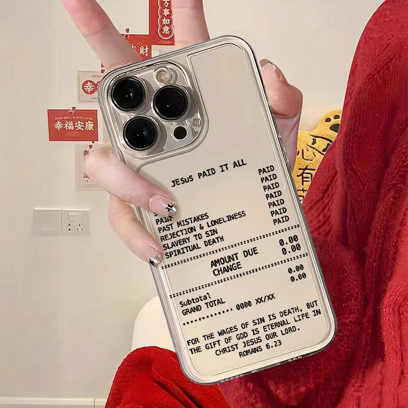 جراب هاتف شفاف مقاوم للصدمات ب - مراجعة Phone Cases Jesus وسعره