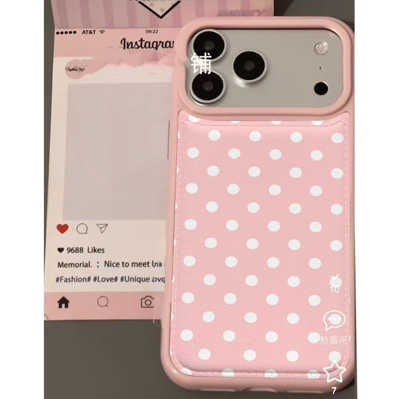 جراب هاتف جلدي بتصميم نقاط الب - مراجعة Phone Cases Leather وسعره