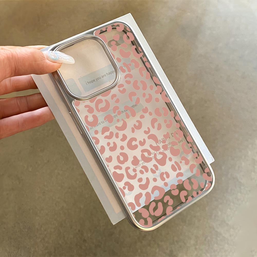 غطاء هاتف شفاف مطلي بنقشة الفه - مراجعة Phone Cases Leopard Print وسعره
