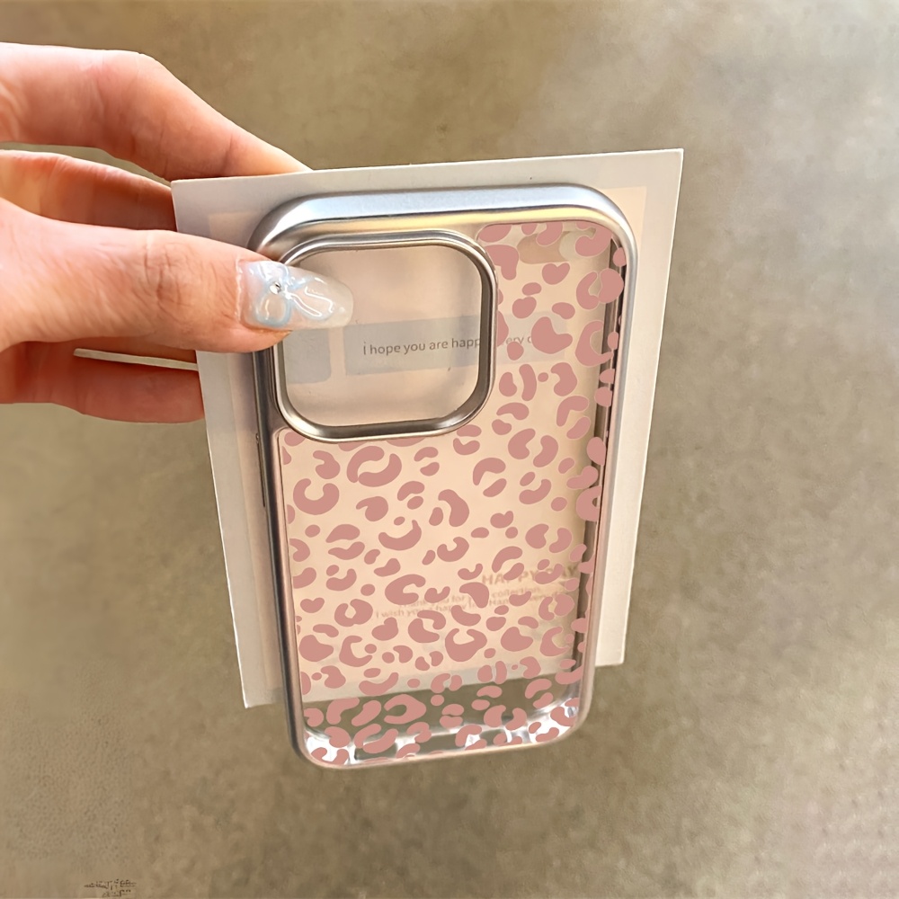 غطاء هاتف شفاف مطلي بنقشة الفه - مراجعة Phone Cases Leopard Print وسعره
