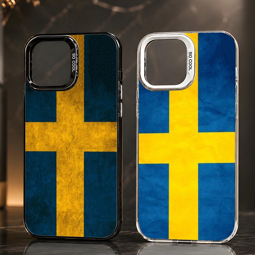 غطاء هاتف رياضي بتصميم علم الس - مراجعة Phone Cases Sweden وسعره