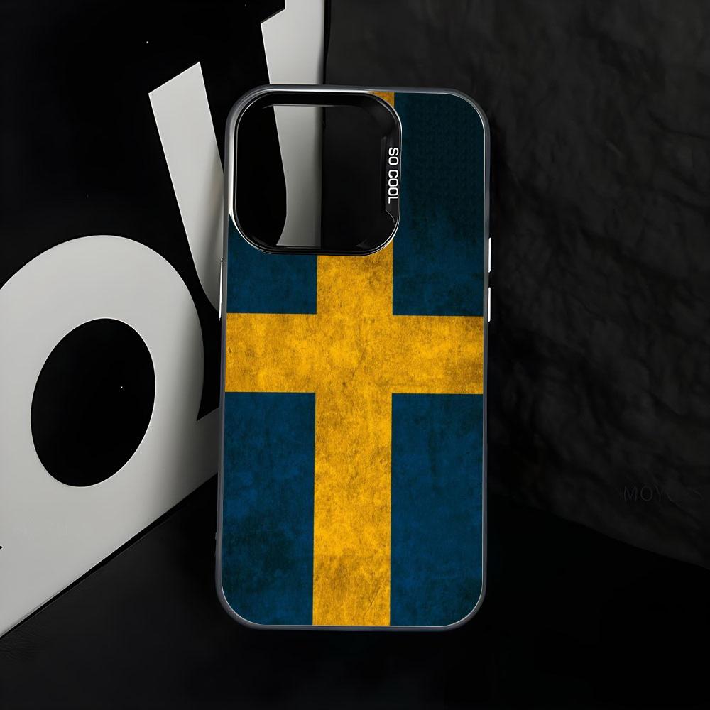 غطاء هاتف رياضي بتصميم علم الس - مراجعة Phone Cases Sweden وسعره