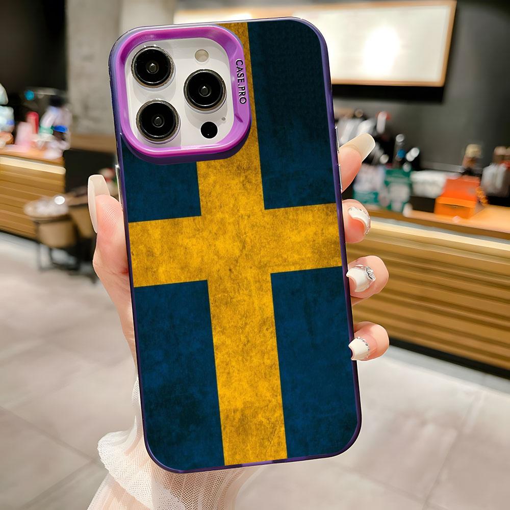 غطاء هاتف رياضي بتصميم علم الس - مراجعة Phone Cases Sweden وسعره