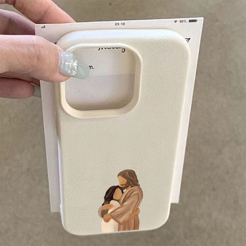 جراب هاتف يسوع احتضان الحب نمط - مراجعة Phone Cases Jesus وسعره