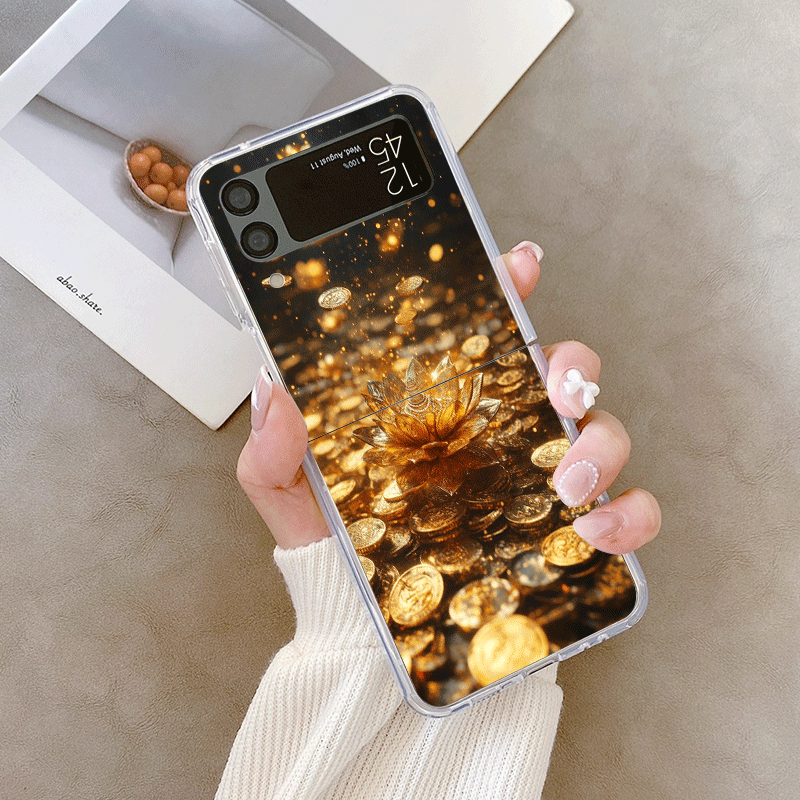 الإبداعية الذهبي لوتس زهرة نمط - مراجعة Phone Cases Z Fold 4 وسعره