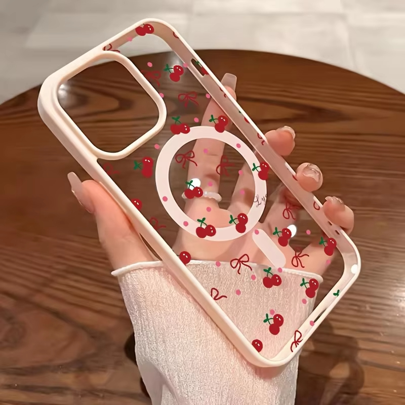 جراب هاتف مغناطيسي شفاف صلب بت - مراجعة Phone Cases Cherry وسعره