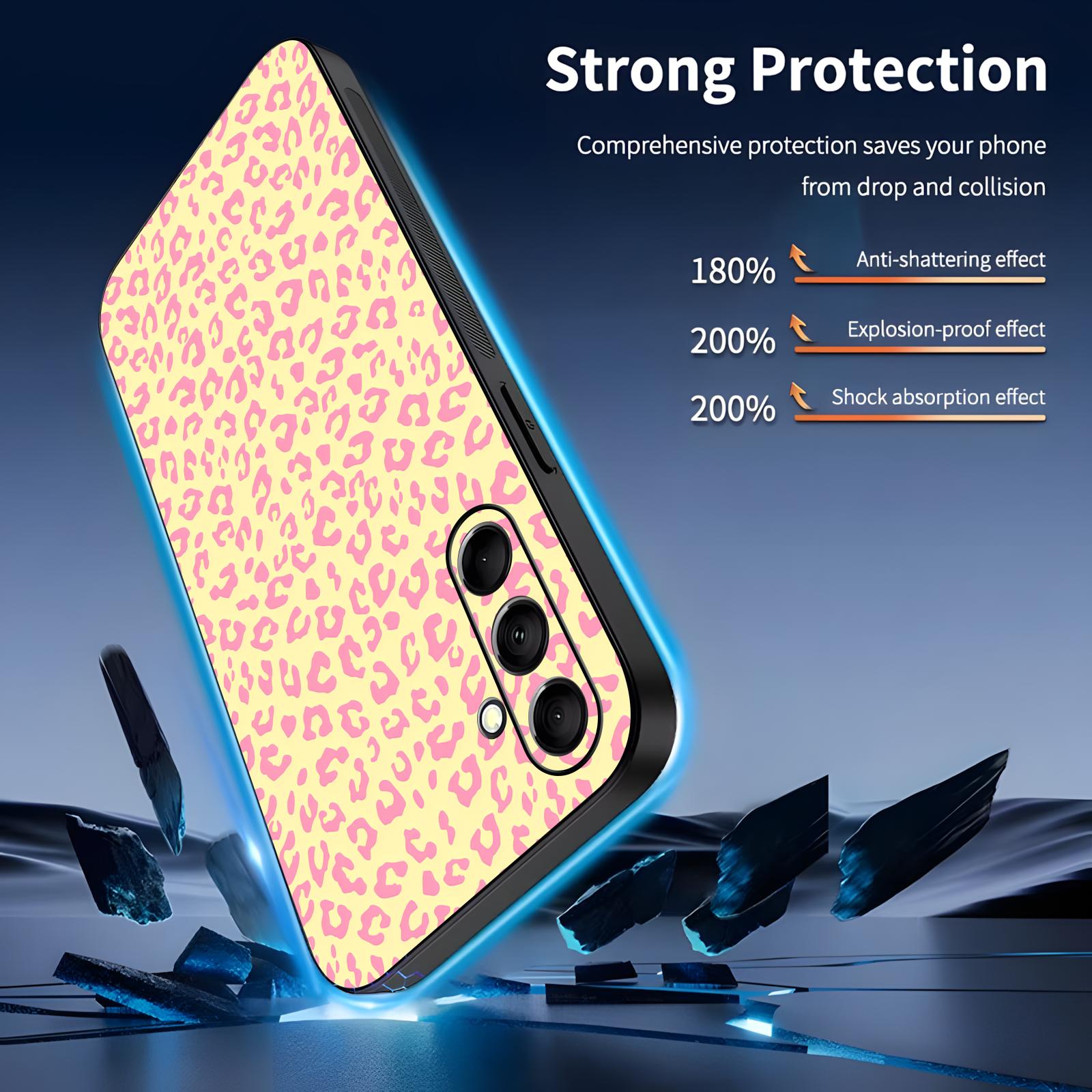 حافظة هاتف لسامسونج A57 A56 A3 - مراجعة Phone Cases Leopard Print وسعره