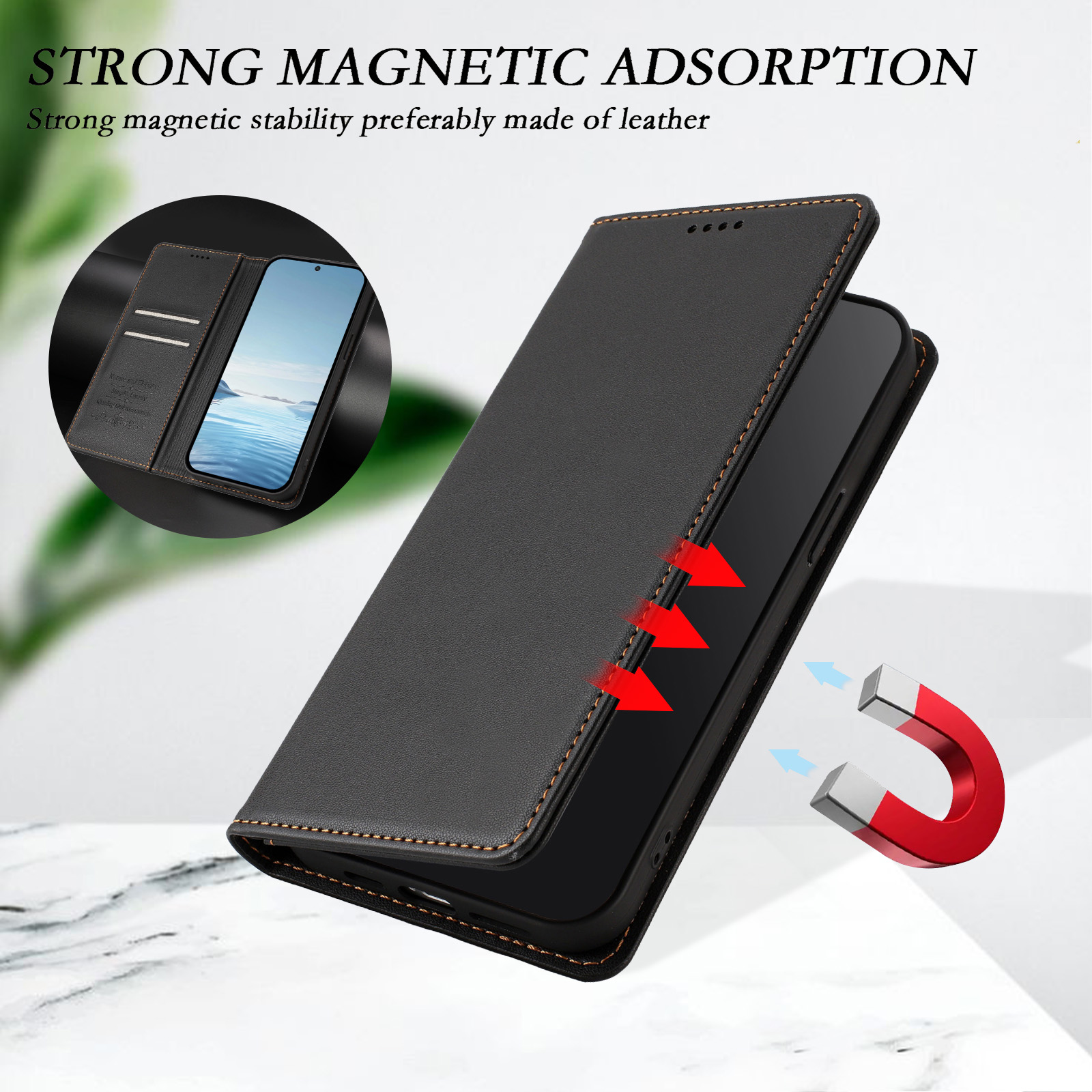 حافظة هاتف جلدية قابلة للطي مع - مراجعة Phone Cases Motorola Edge 2025 وسعره
