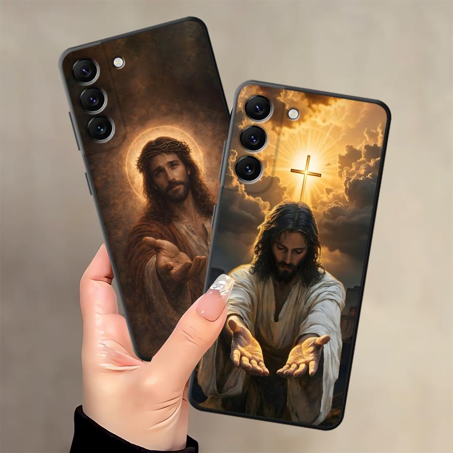 غطاء هاتف فني إبداعي بتصميم يس - مراجعة Phone Cases Jesus وسعره