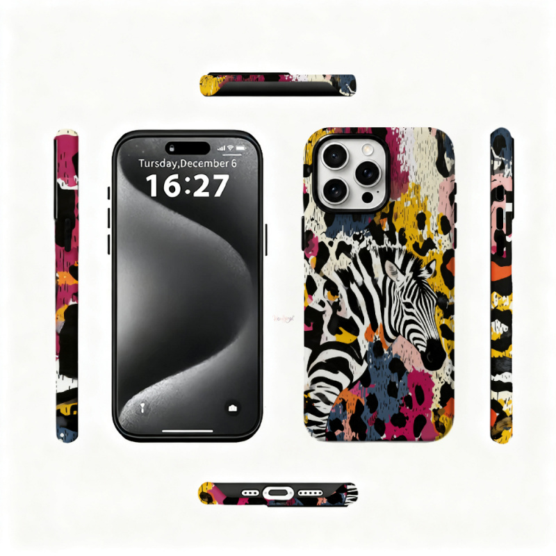 غطاء هاتف بطبعة الحمار الوحشي  - مراجعة Phone Cases Zebra وسعره