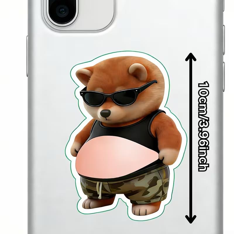 2/4 قطع ملصقات ثلاثية الأبعاد  - مراجعة Phone Cases Big W وسعره