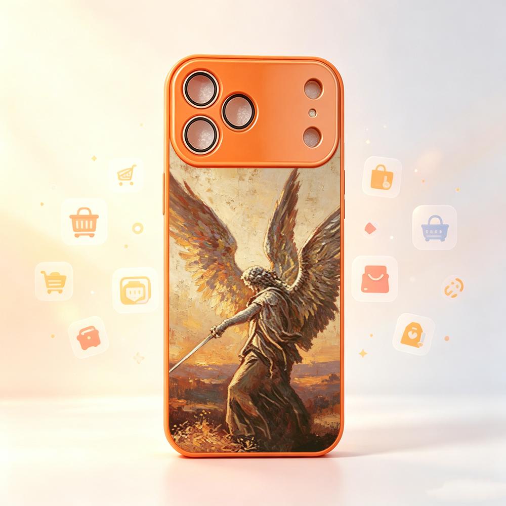 غطاء هاتف بنمط الملائكة لآيفون - مراجعة Phone Cases Rhode وسعره