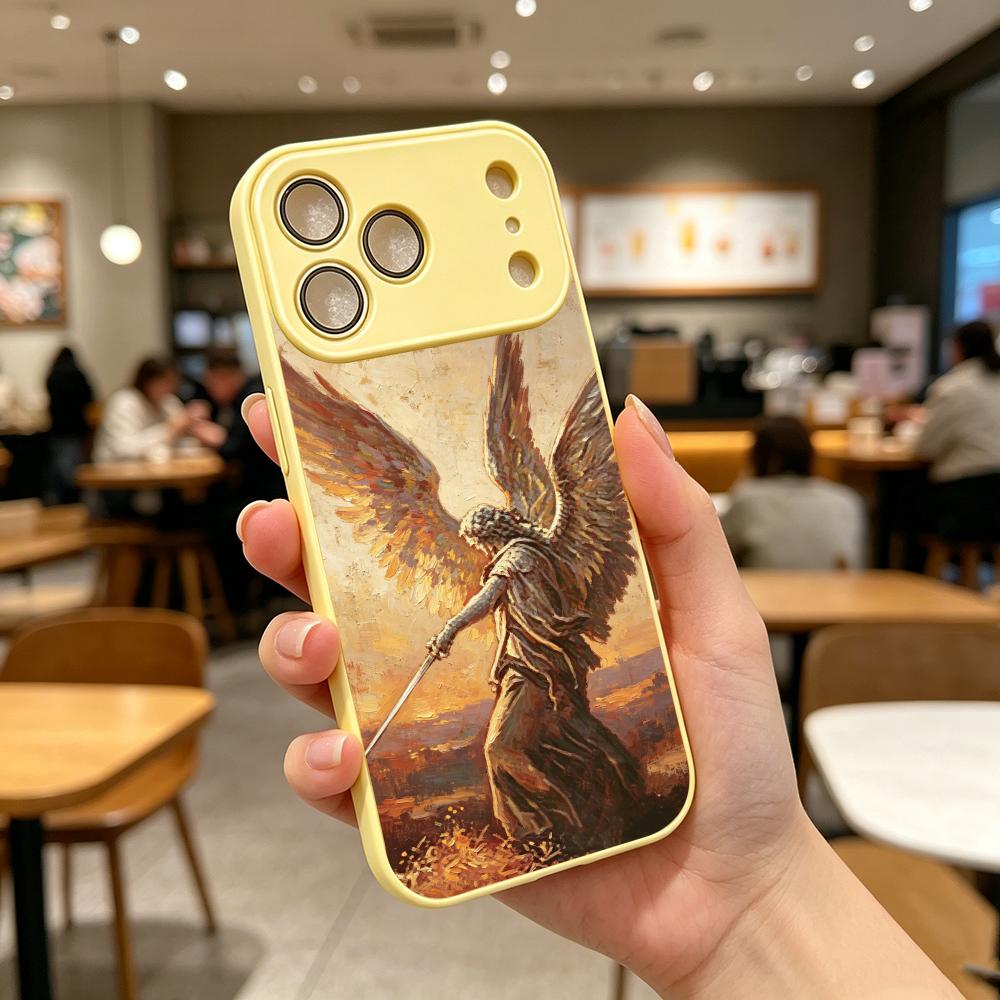 غطاء هاتف بنمط الملائكة لآيفون - مراجعة Phone Cases Rhode وسعره