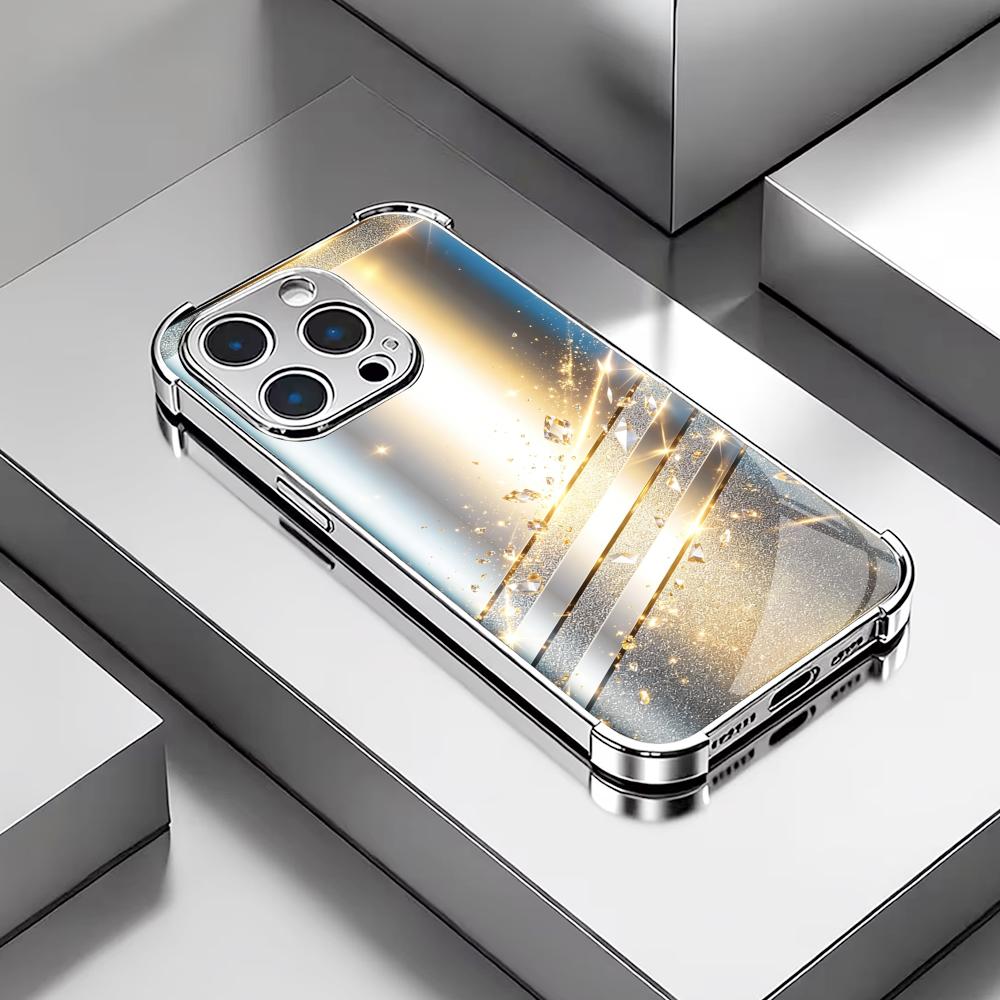 غطاء هاتف فاخر من الزجاج الفضي - مراجعة Phone Cases Rhode وسعره