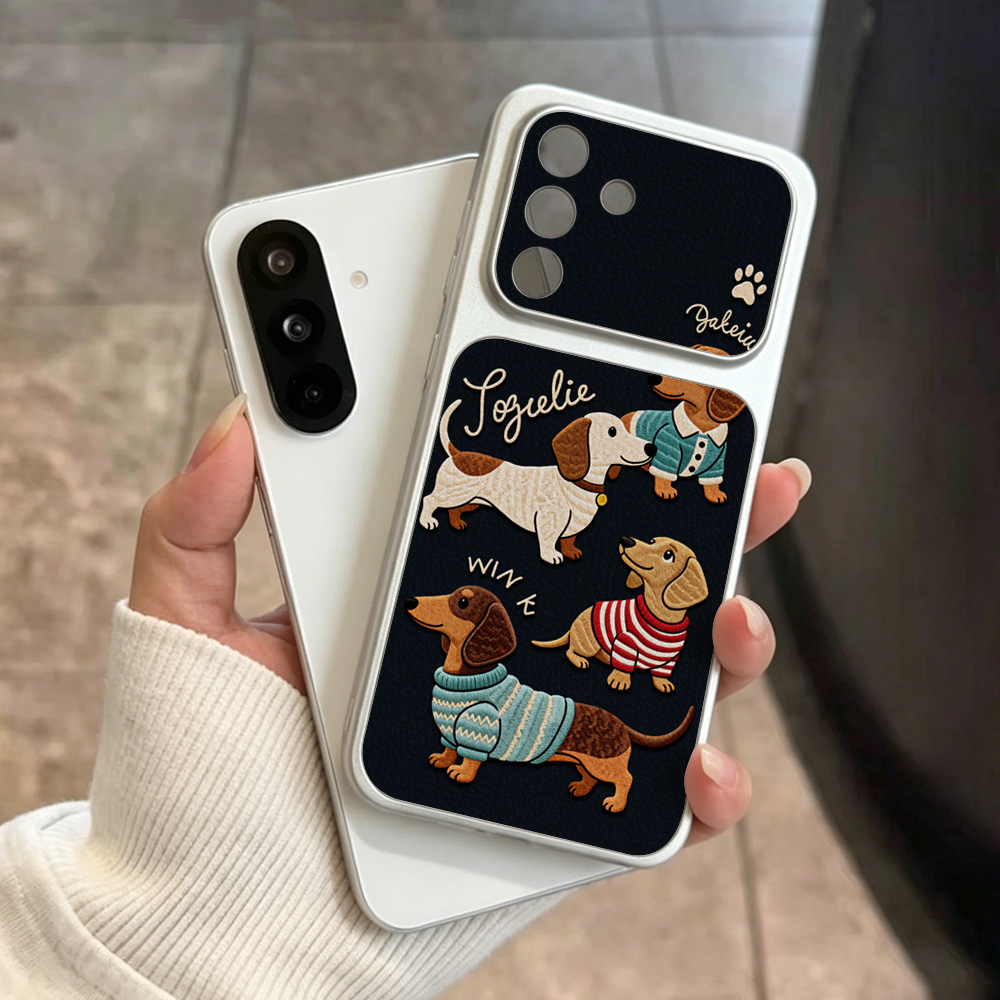 جراب هاتف جلدي بتصميم جرو كرتو - مراجعة Phone Cases Leather وسعره